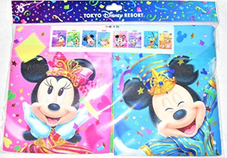 ディズニー 30周年 シール ブランケット 巾着 ディズニー 30周年 シール ブランケット 巾着 東京ディズニー